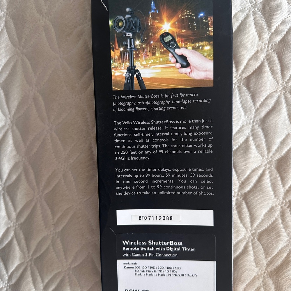 Vello Wireless ShutterBoss Remote Switch - Picture 2 of 2
